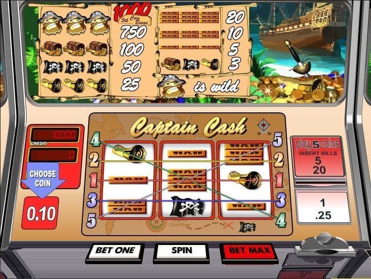 captain cash slot