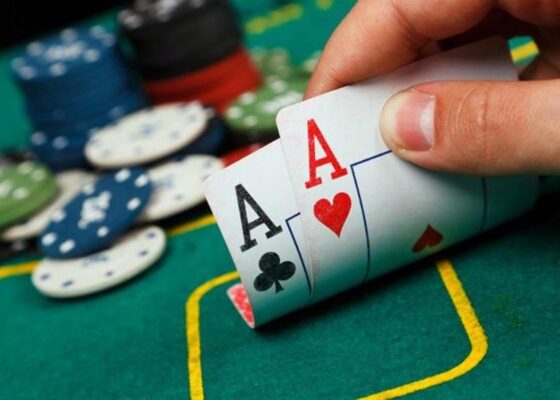 le poker le ligne