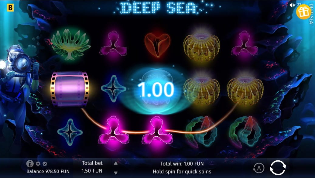 deep sea slot win