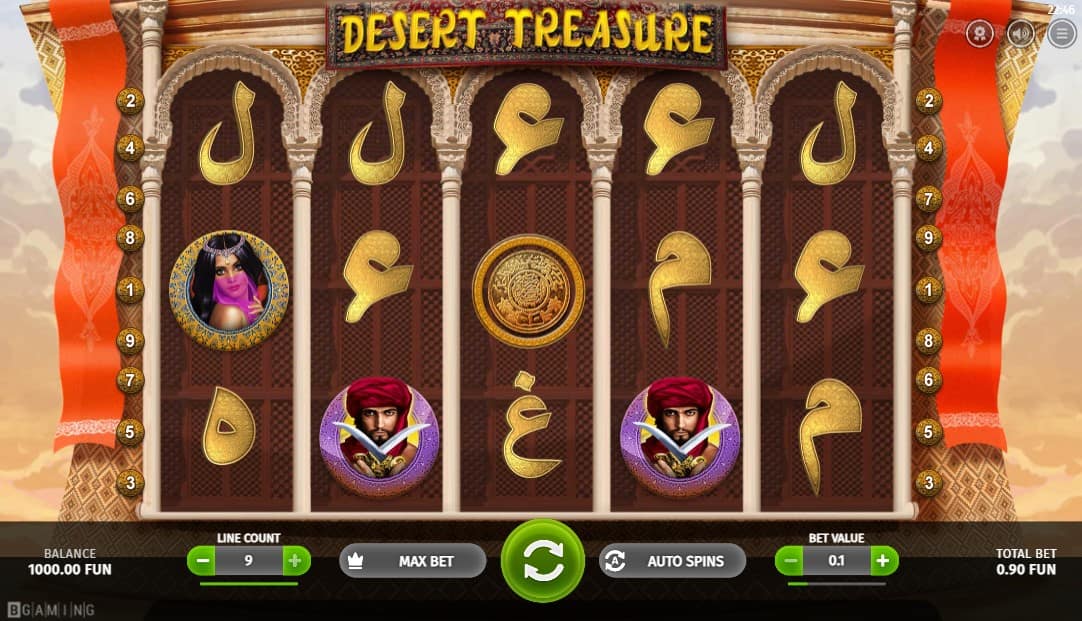 desert treasure slot