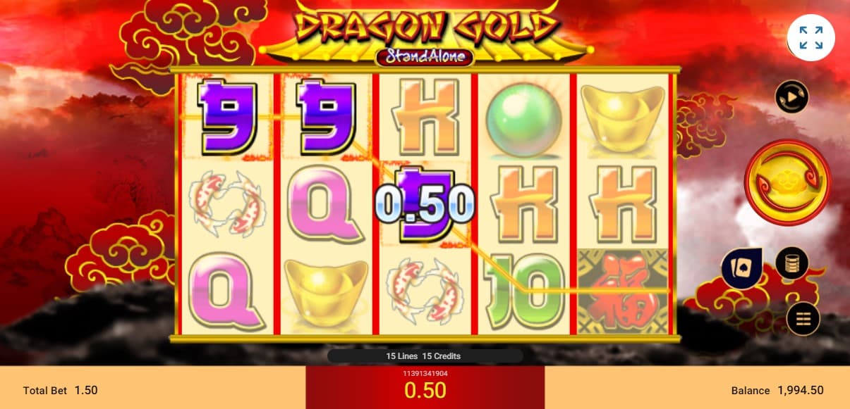 dragon gold sa win